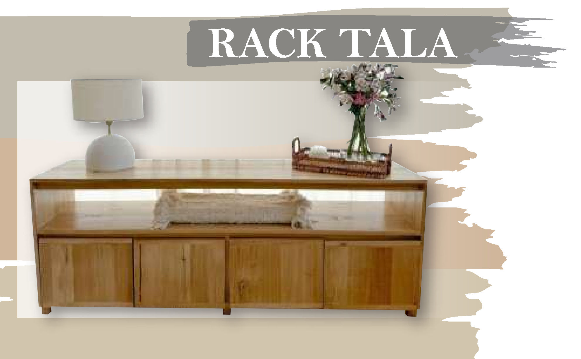 RACK TALA c/Puertas - Med.: 160x40x70