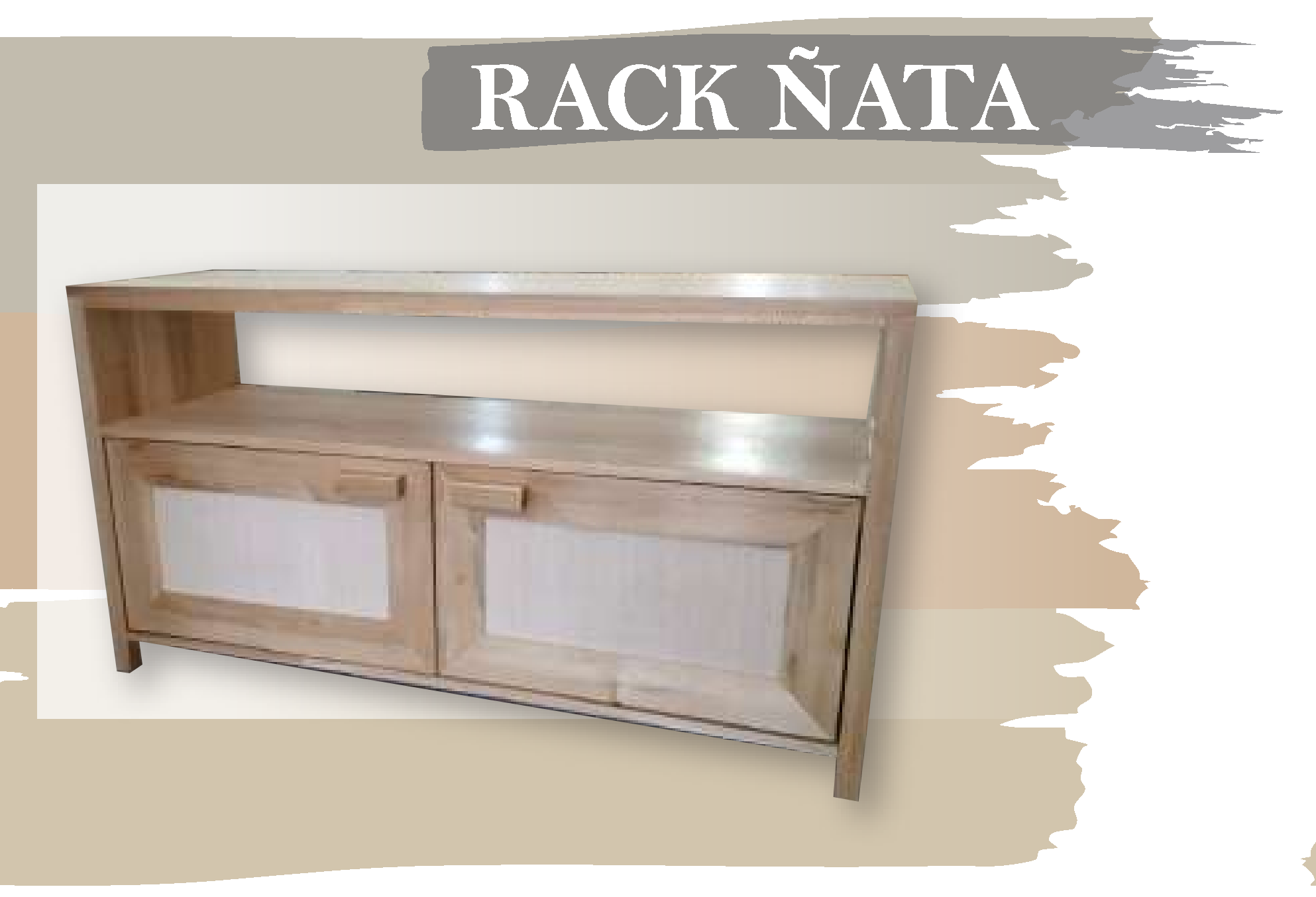 RACK ÑATA - Med.: 120x40x65