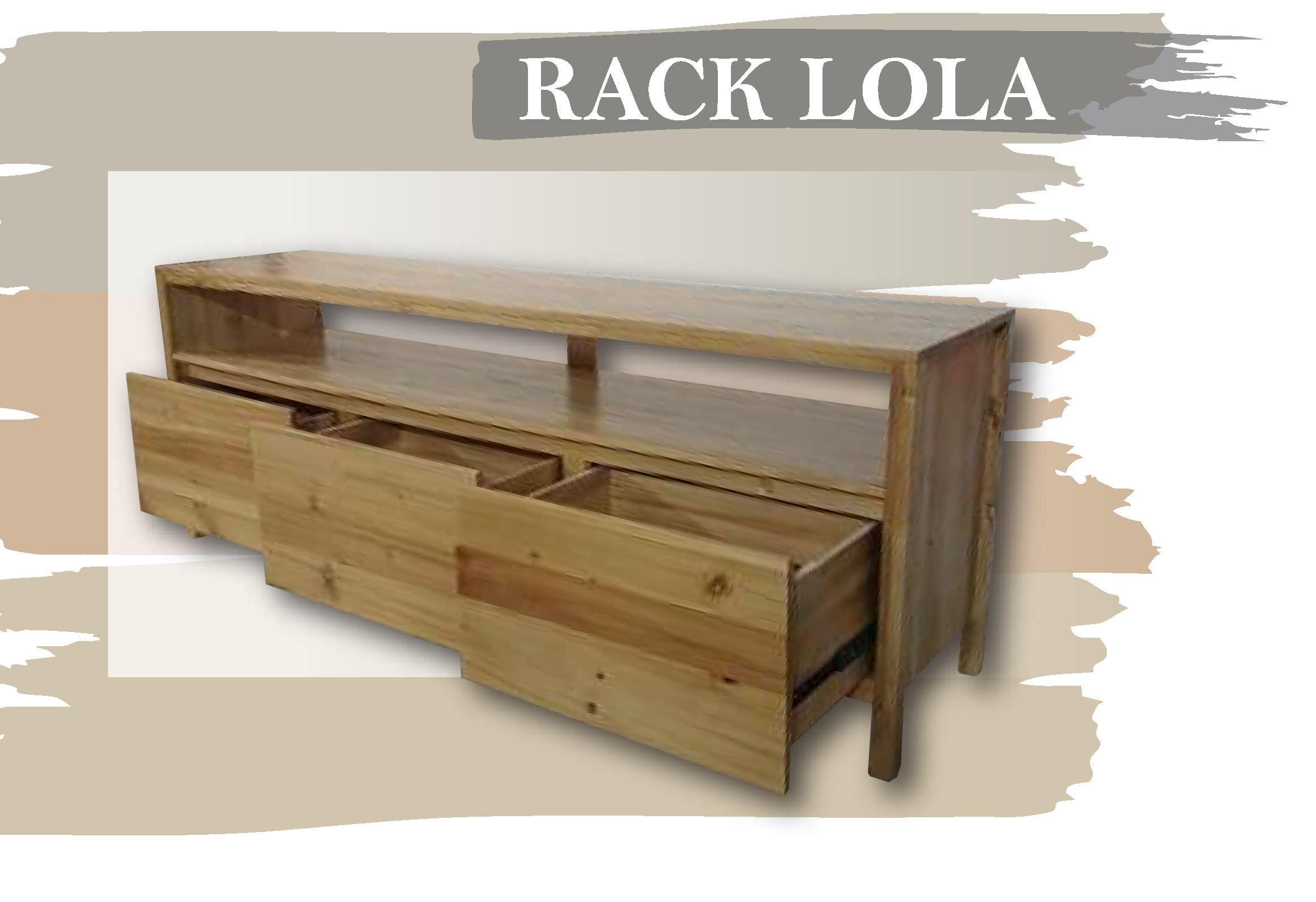 RACK LOLA - Med.: 180x40x60