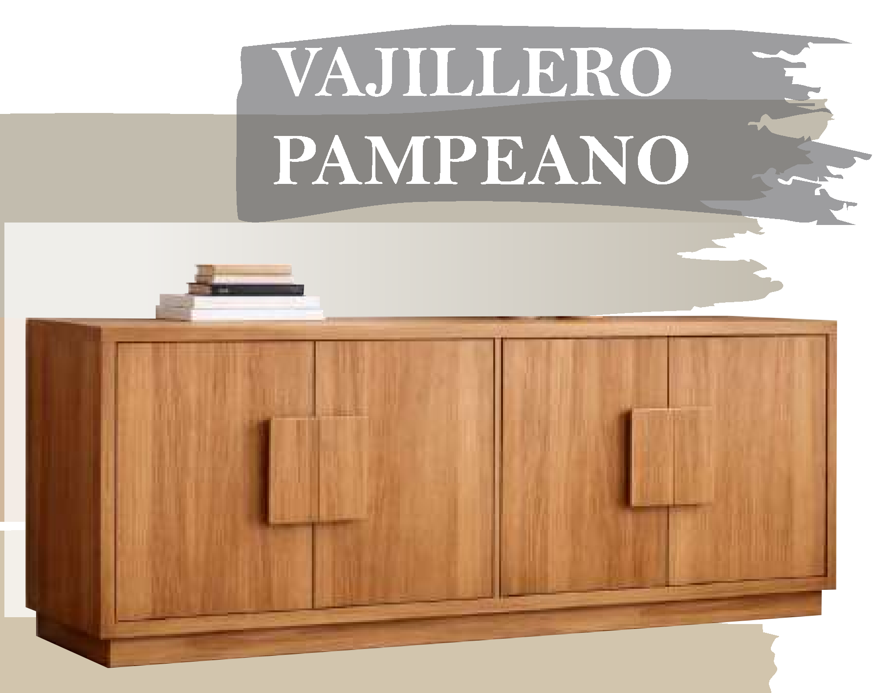 VAJILLERO PAMPEANO - Med.: 180x40x75