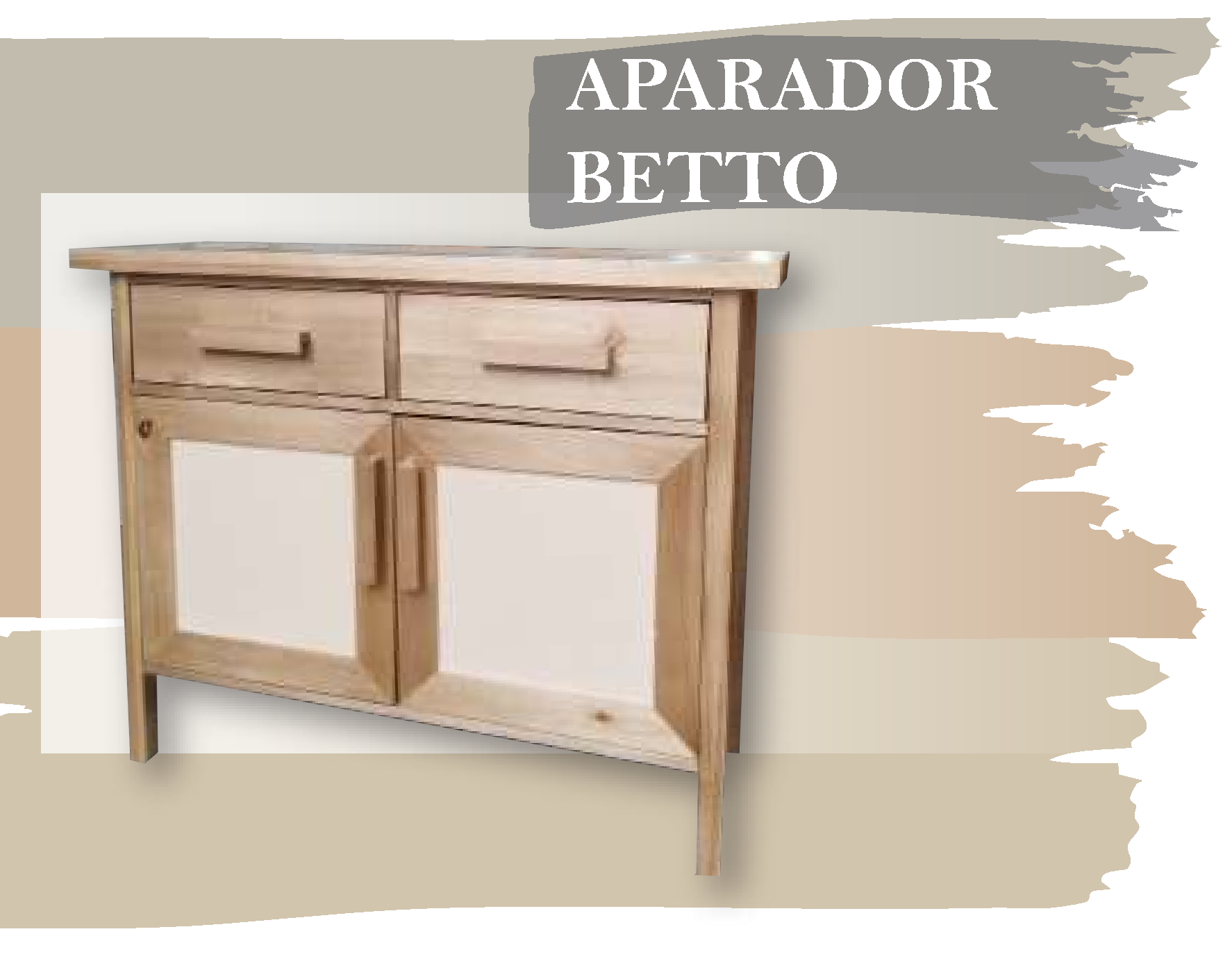 APARADOR BETTO - Med.: 100x40x80