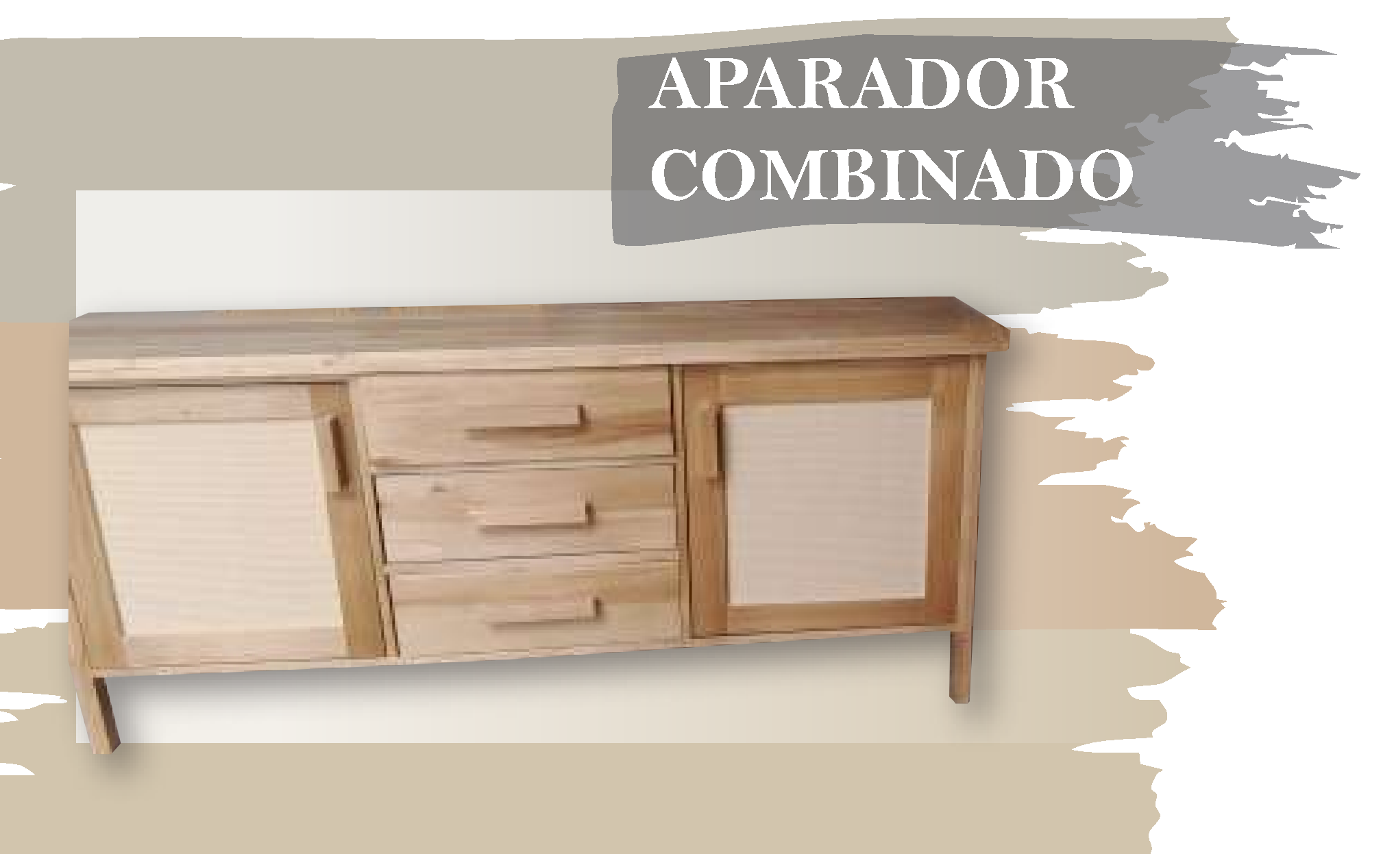 APARADOR COMB. - Med.: 160x40x80