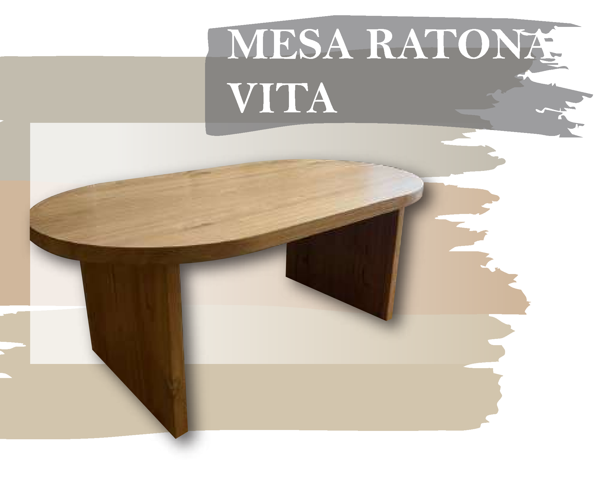 MESA RATONA VITA - Med.: 120x60x45