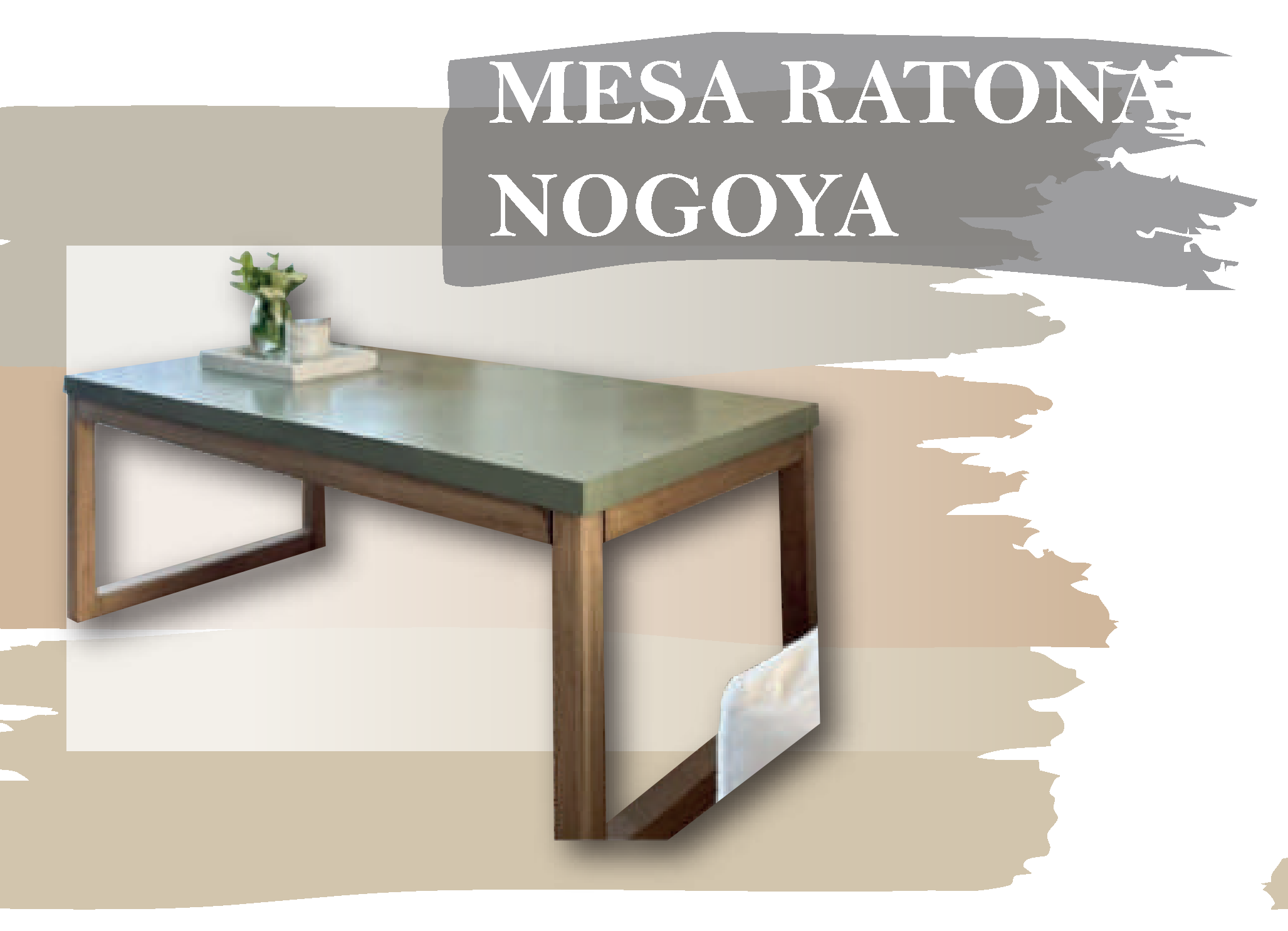 RATONA NOGOYA - Med.: 120x60x45