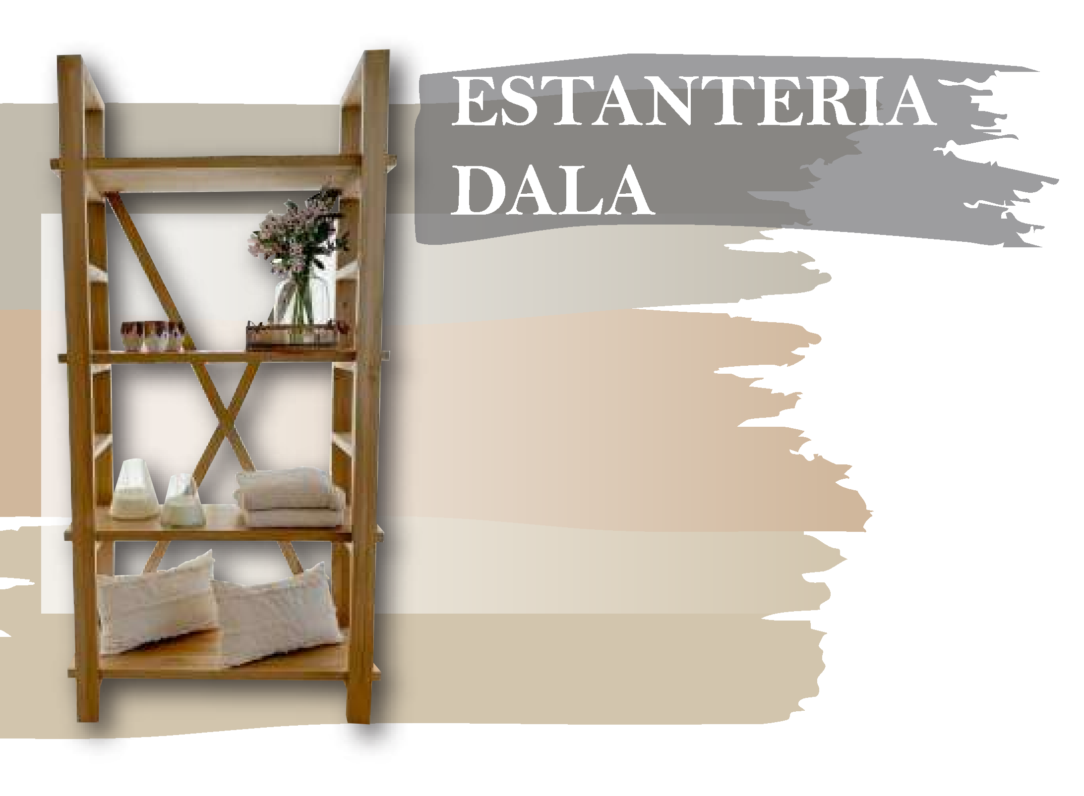 ESTANTERIA DALA - Med.: 200x30x200